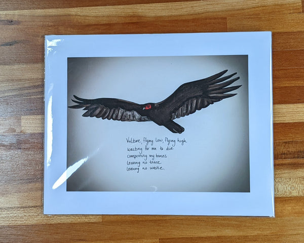 Prayer to Vulture Print