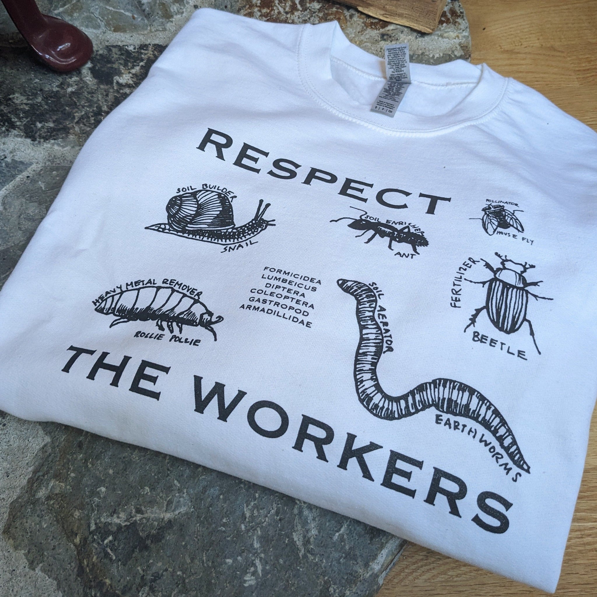 Respect the Workers Crewneck Sweatshirt