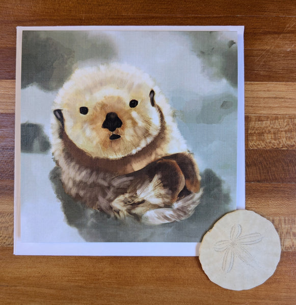 Sea Otter Card