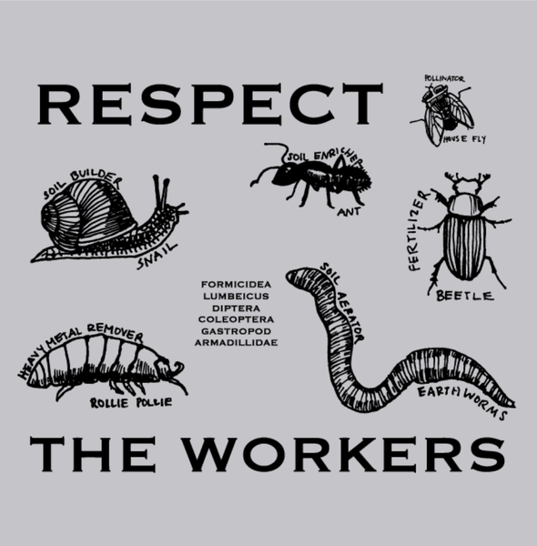 Respect the workers t-shirt