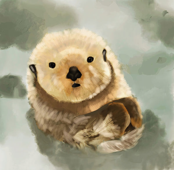 Sea Otter Card