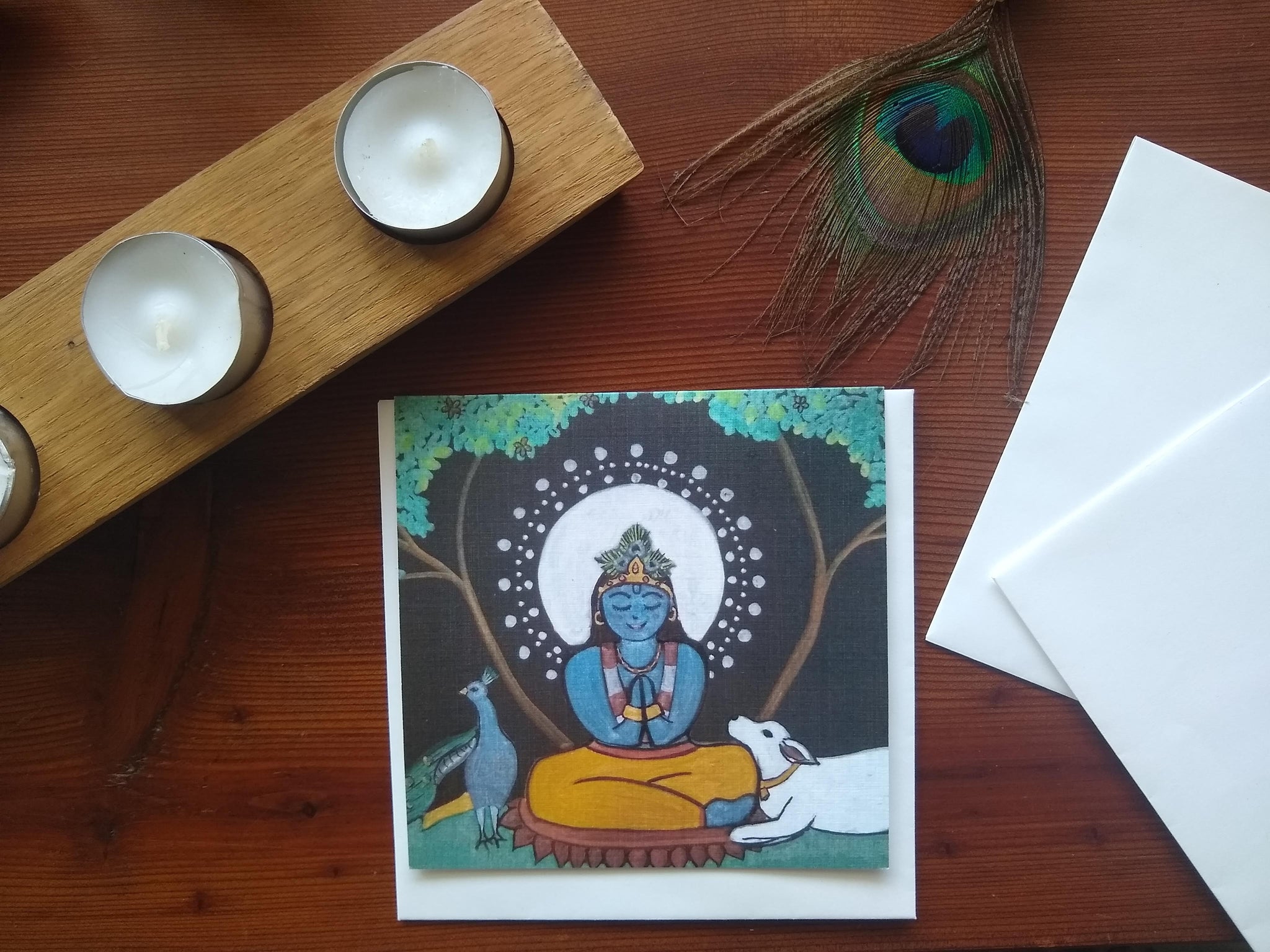 Krishna Greeting Card