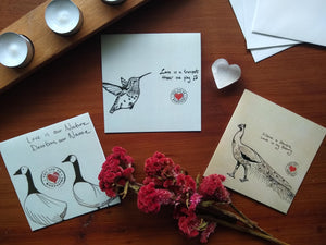 Bird Love Card Set