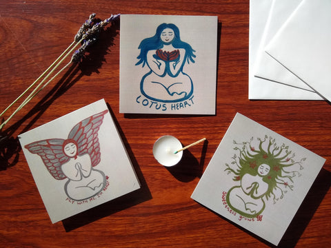 Meditation and Altar Card Set