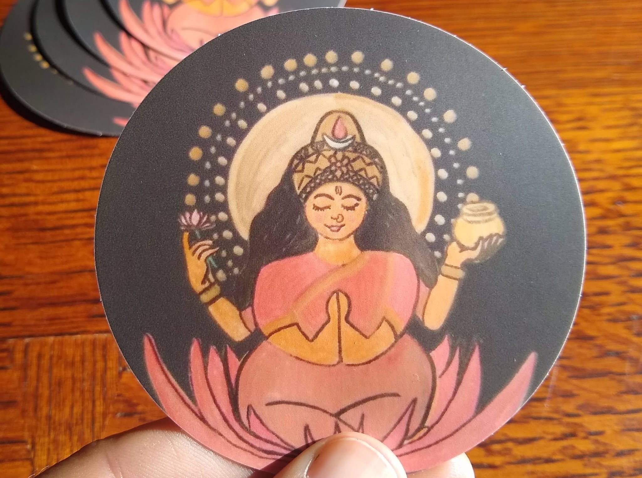 River Goddess Sticker
