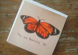 Monarch Butterfly Card